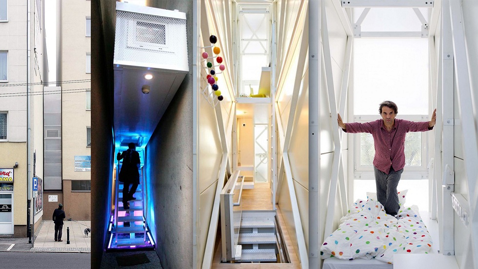 World's thinnest house