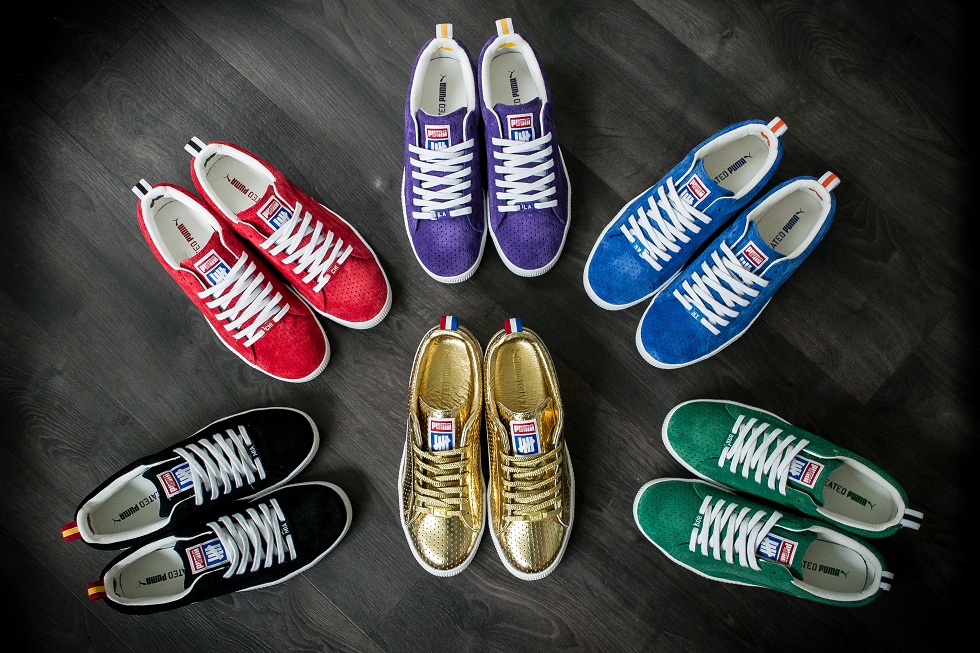 PUMA x UNDFTD 24K Clyde