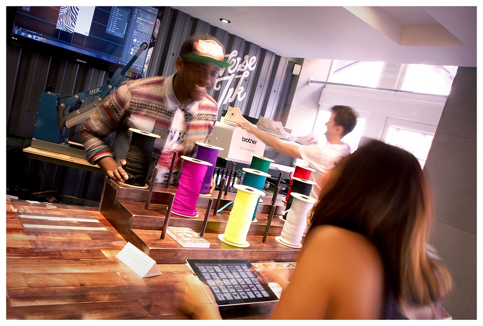 Converse Ink at size? Carnaby Street