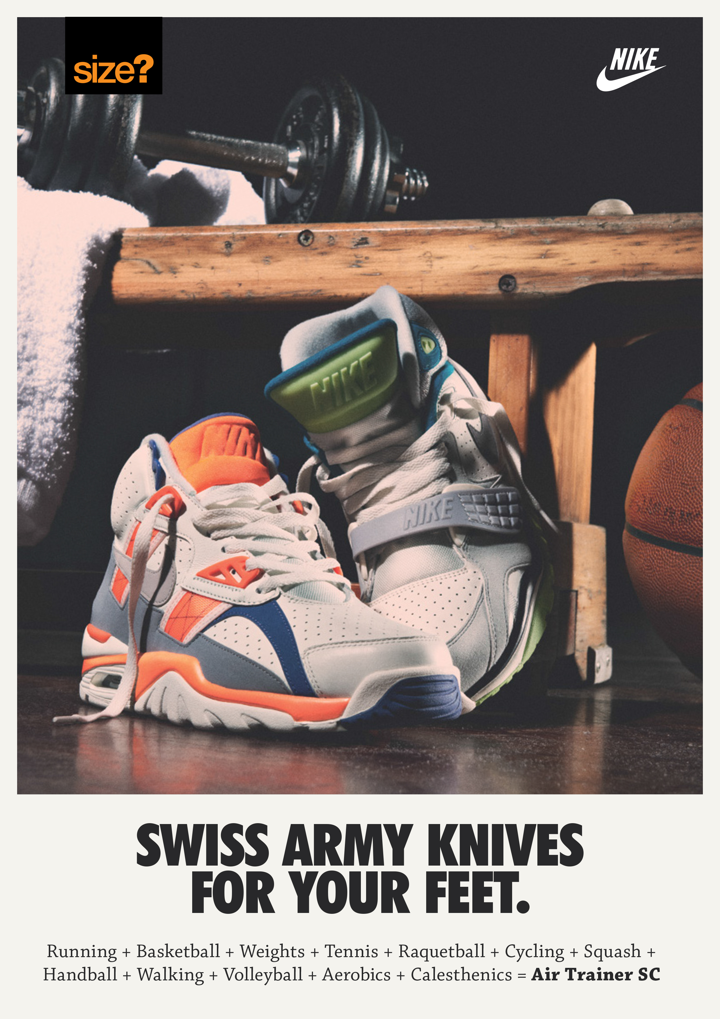 1991 nike cross trainers