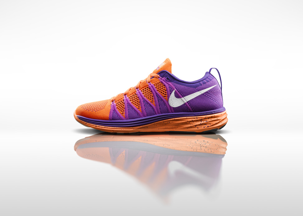 nike flyknit lunar rainbow