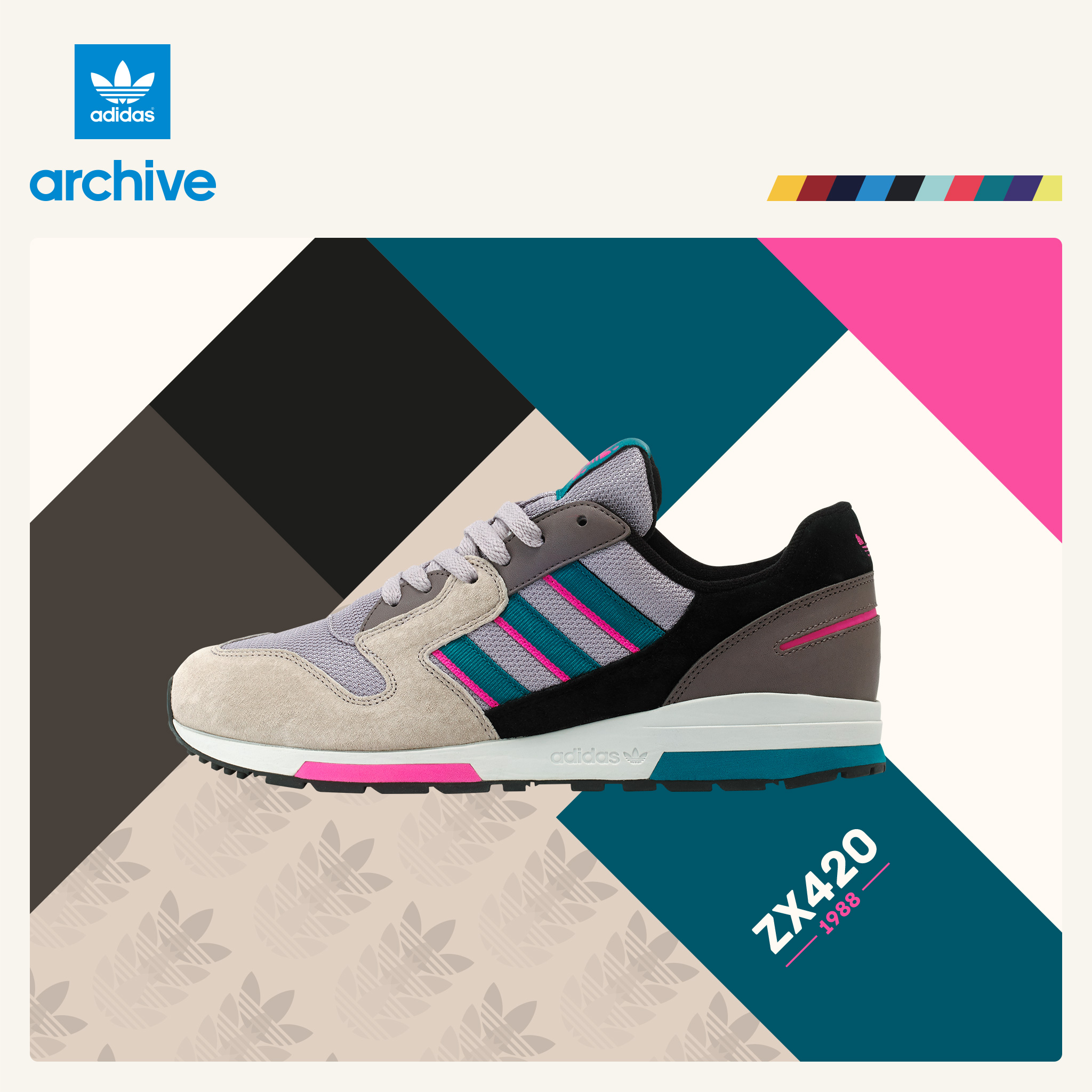 hana様 adidas Originals ZX 420 - size? UK Exclusive - size? blog