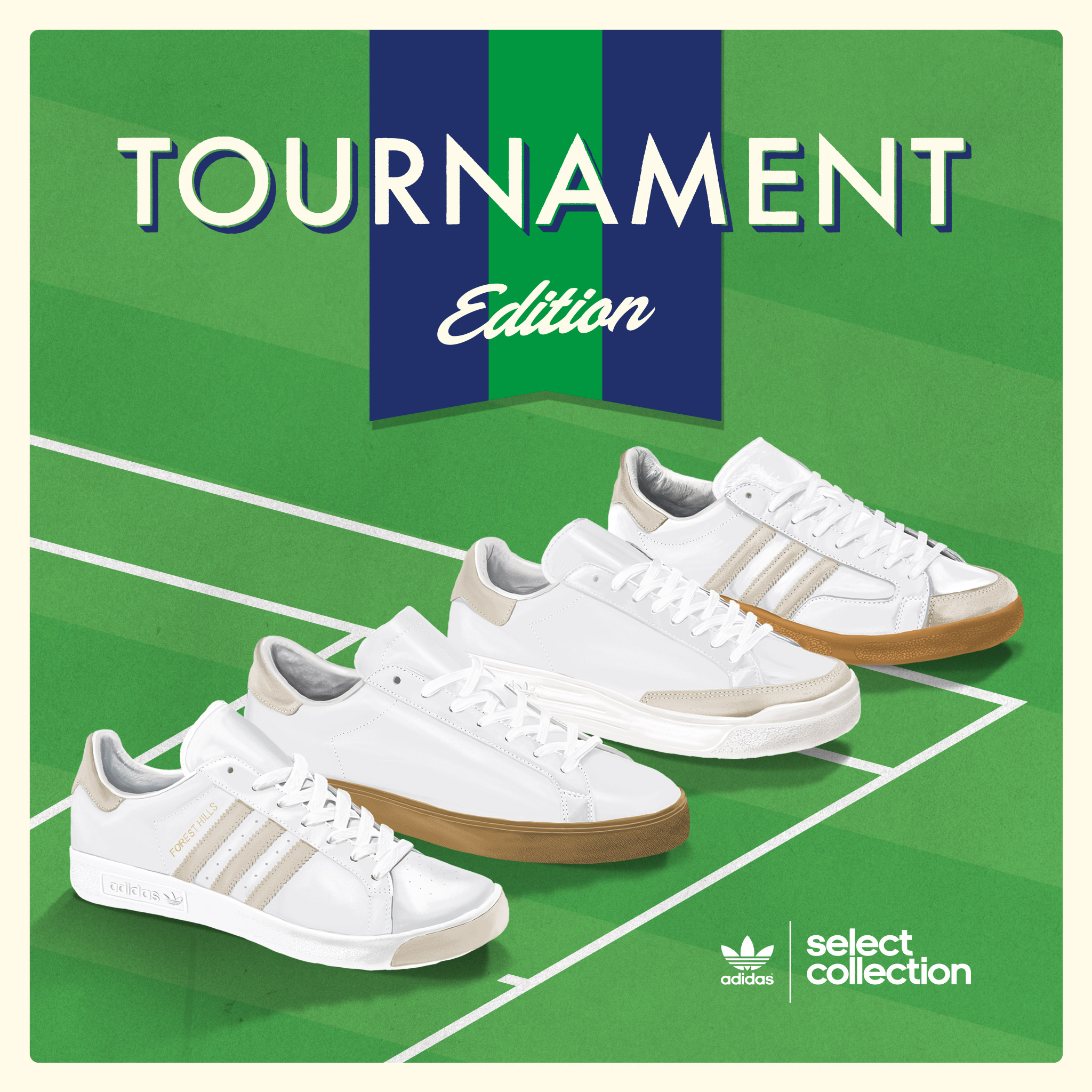 adidas Originals Select Collection 'Tournament Edition' - size? UK exclusive