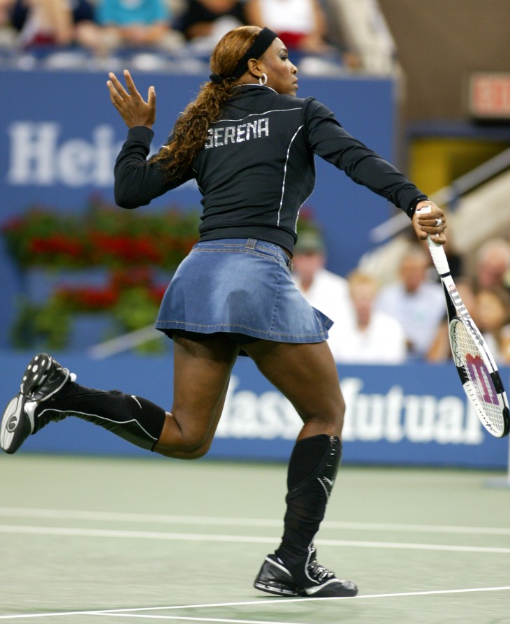 2004 US Open - Women's Singles - Quarter Finals - Serena Williams vs Jennifer Capriati
