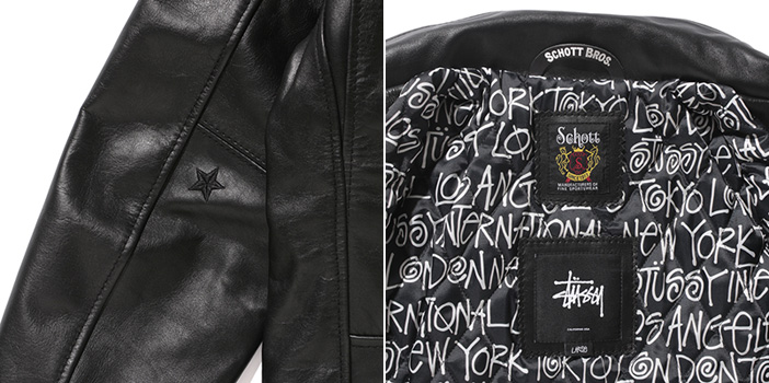 schott✖️Stussy Schott × Stussy UNWORN* Stussy x schott 100th anniversary