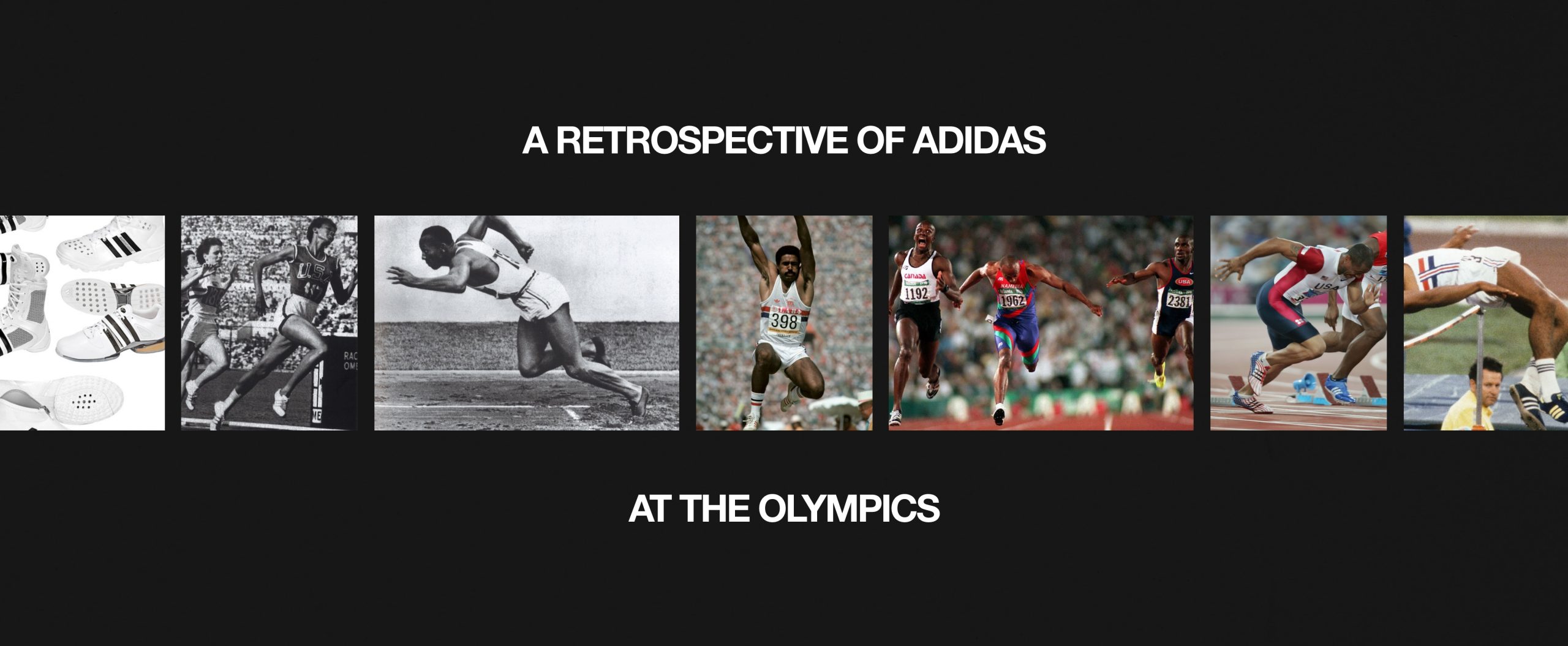 A retrospective look at adidas in the Olympics - size? blog
