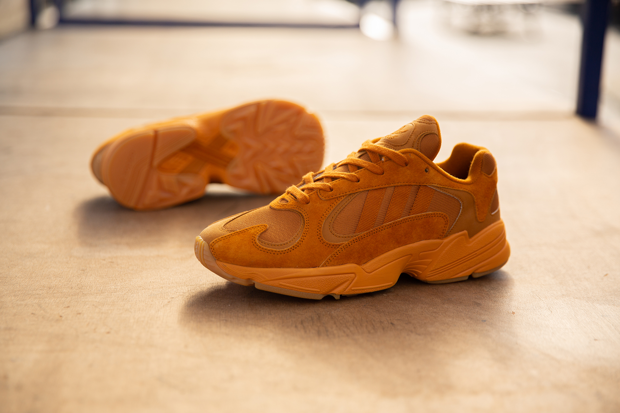 The size? Exclusive adidas Originals YUNG-1 'Craft Ochre'