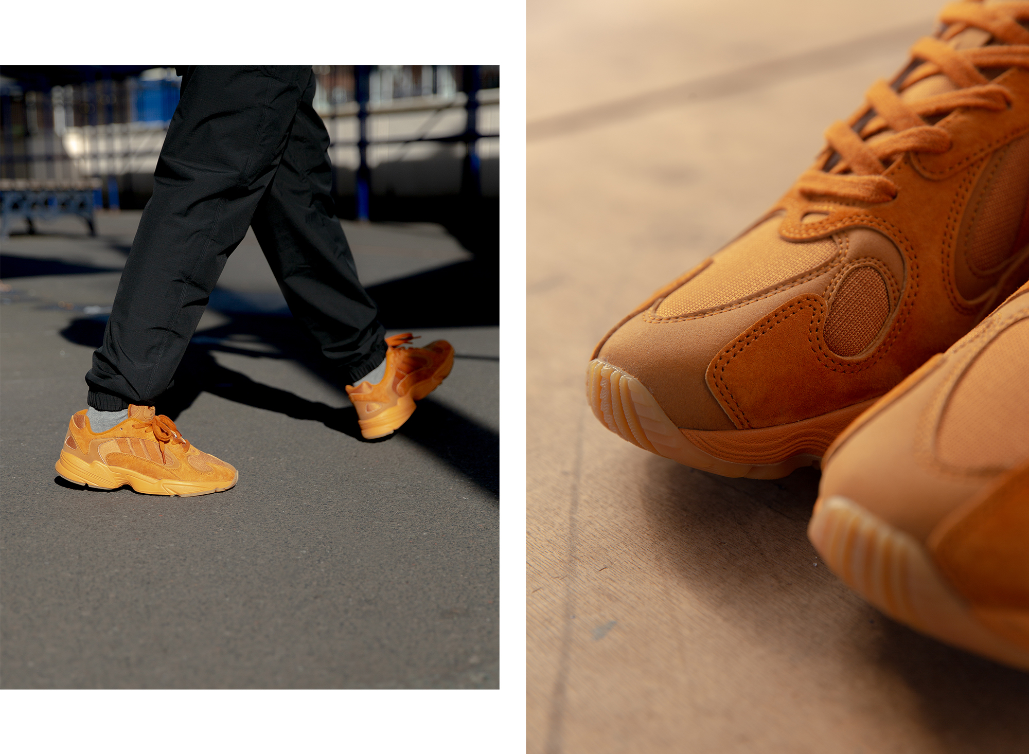 The size? Exclusive adidas Originals YUNG-1 'Craft Ochre'