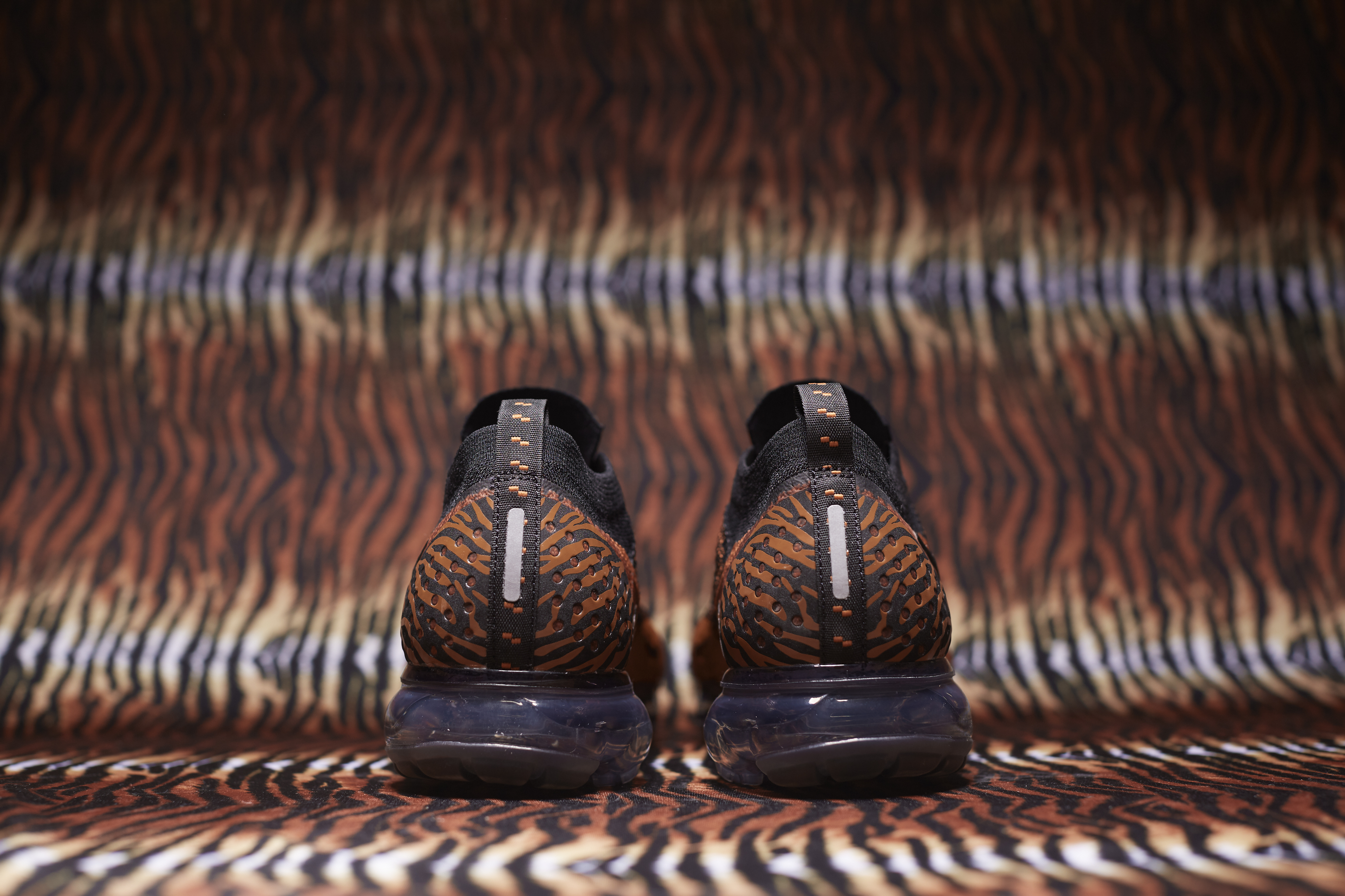 Nike Air VaporMax Tiger Animal Pack Orange and Black