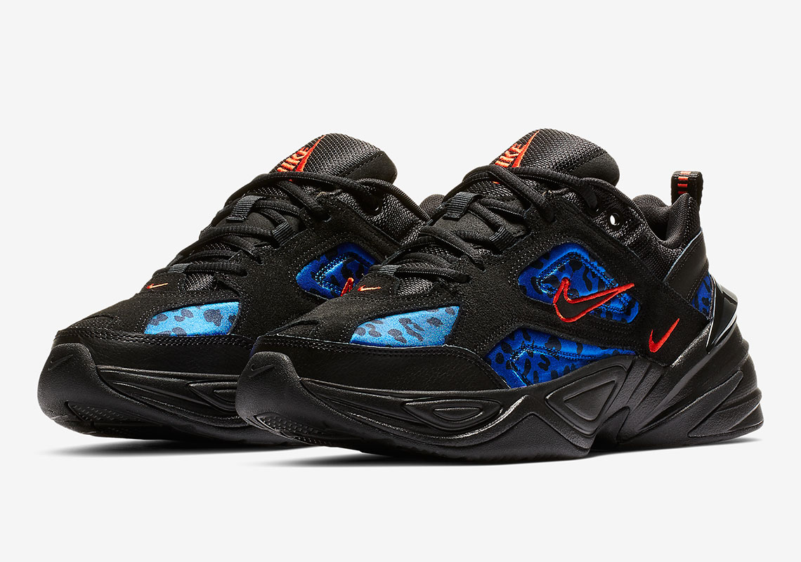 M2K Tekno Black Leopard Print