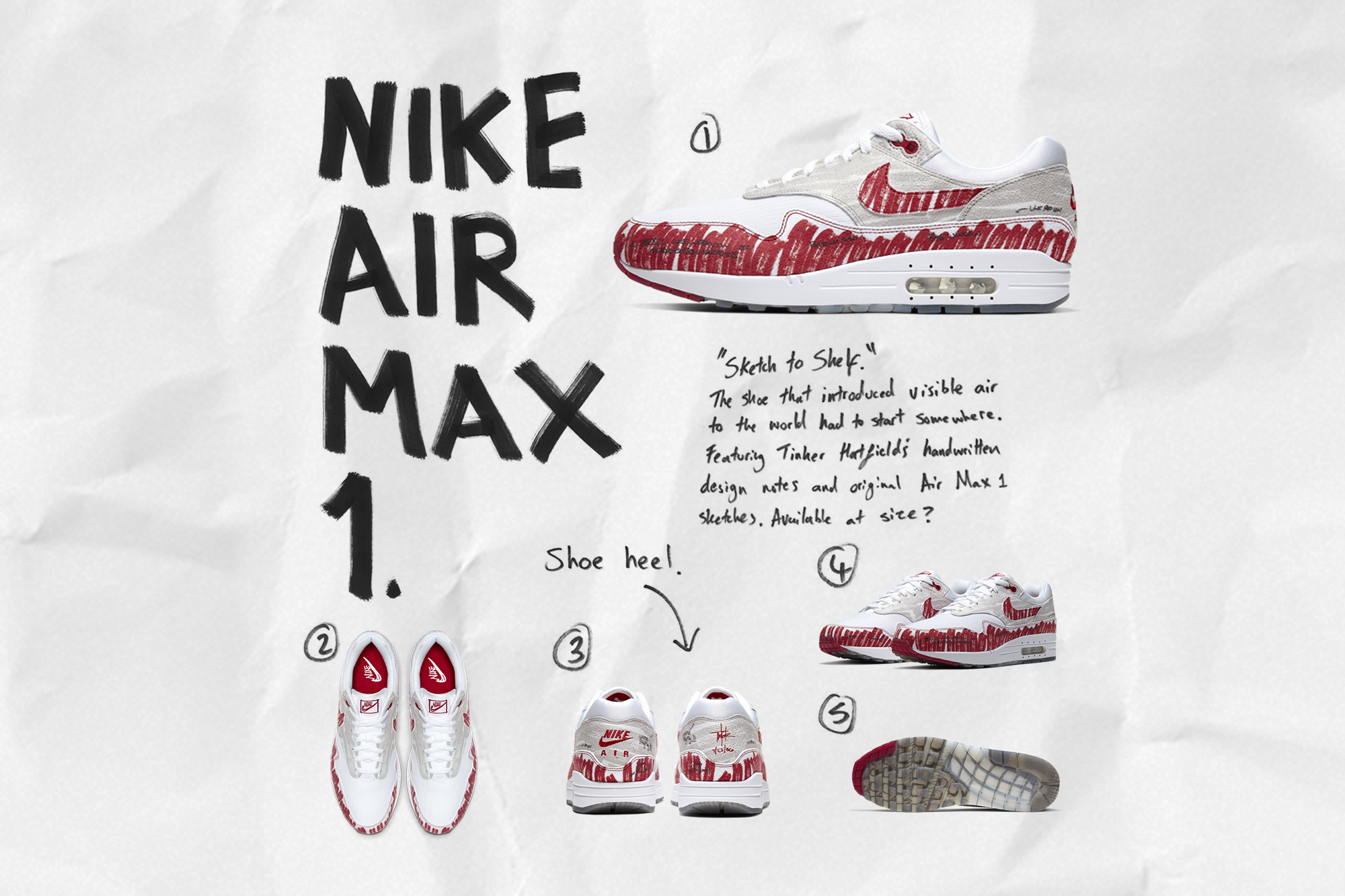 Nike Air Max 1 Tinker 'Sketch To Shelf'