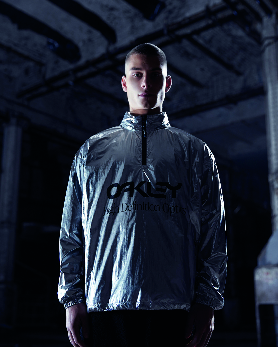 Oakley HDO Collection Silver Half Zip