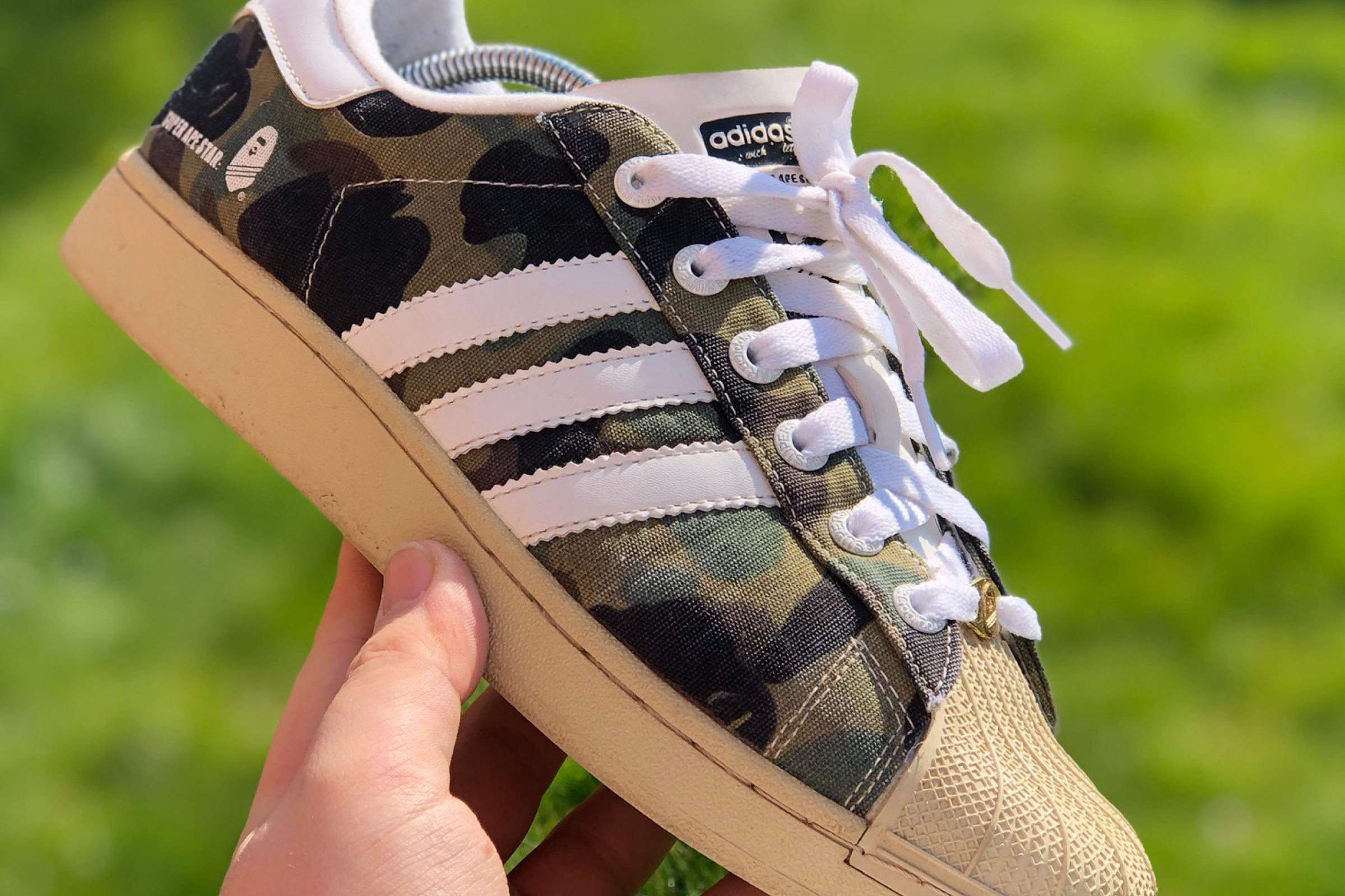 BAPE x adidas Superstar 'Super Ape Star' - 2003