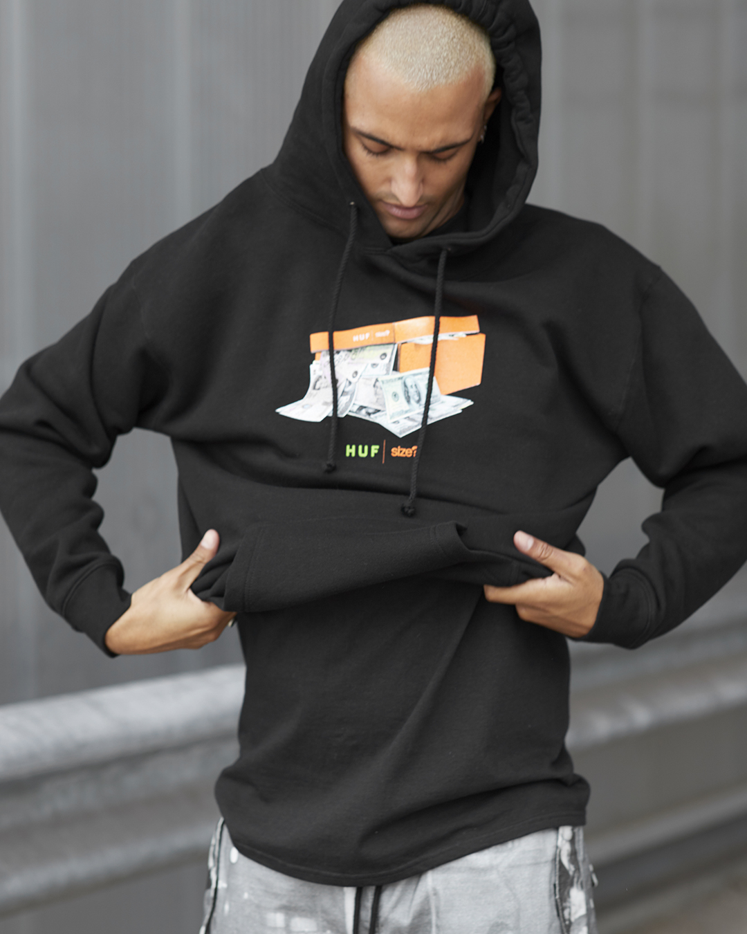 size? x HUF Hoodie
