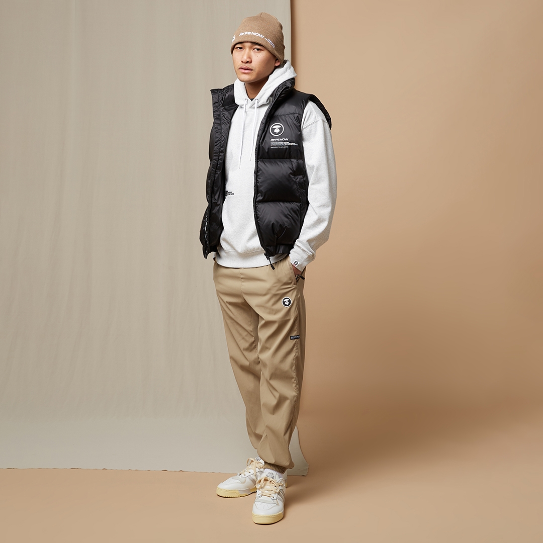 AAPE By A Bathing Ape Down Puffer Vest