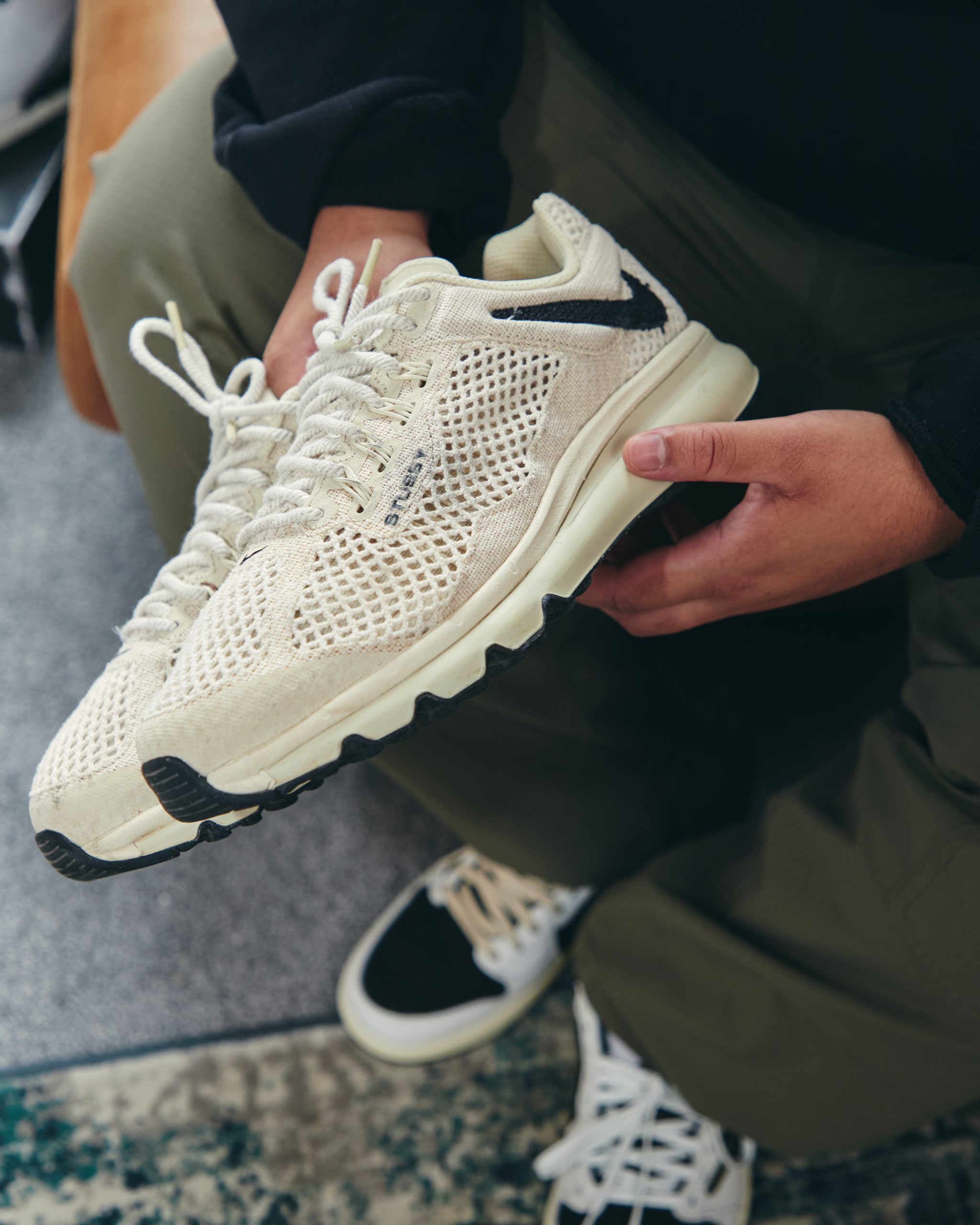 Nike x Stussy collab trainers