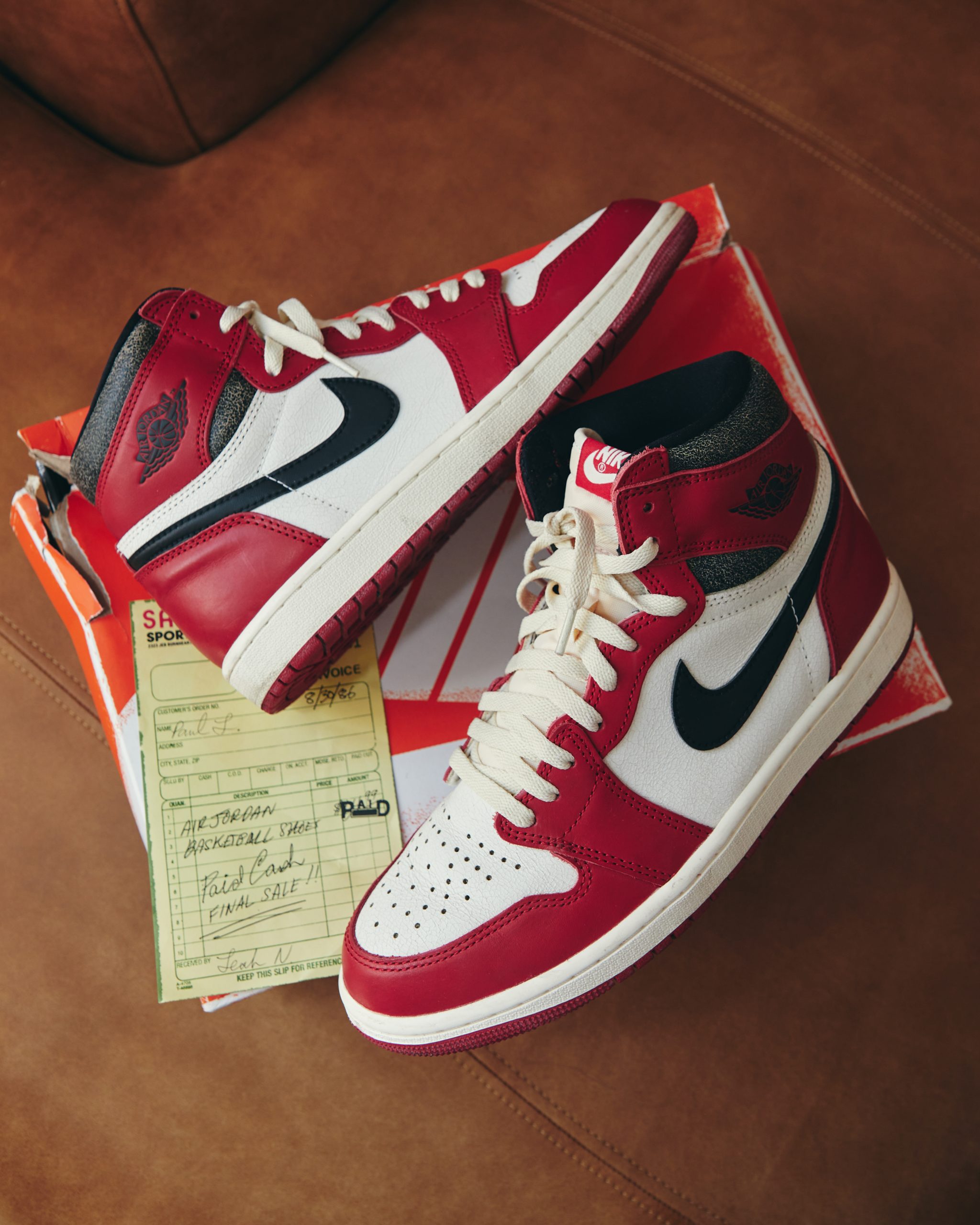 Air Jordan 1 lost and found