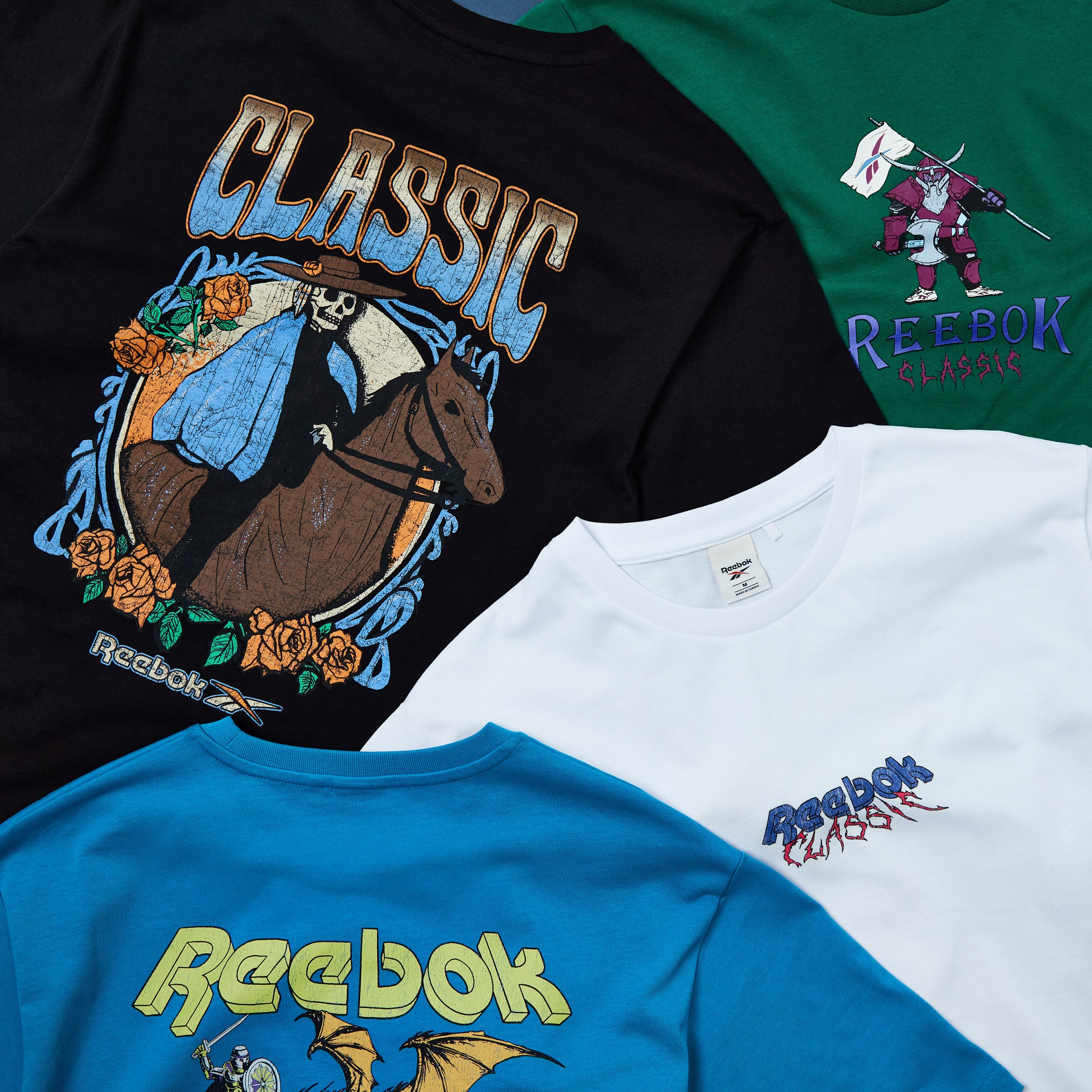 トップス REEBOK everyone CLASSIC BORDER TEE XL REEBOK everyone CLASSIC BORDER TEE XL