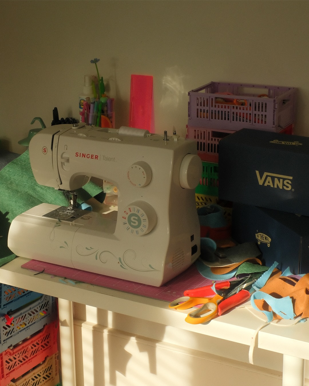 Rosie Anwara Vans Authentic Duck Canvas