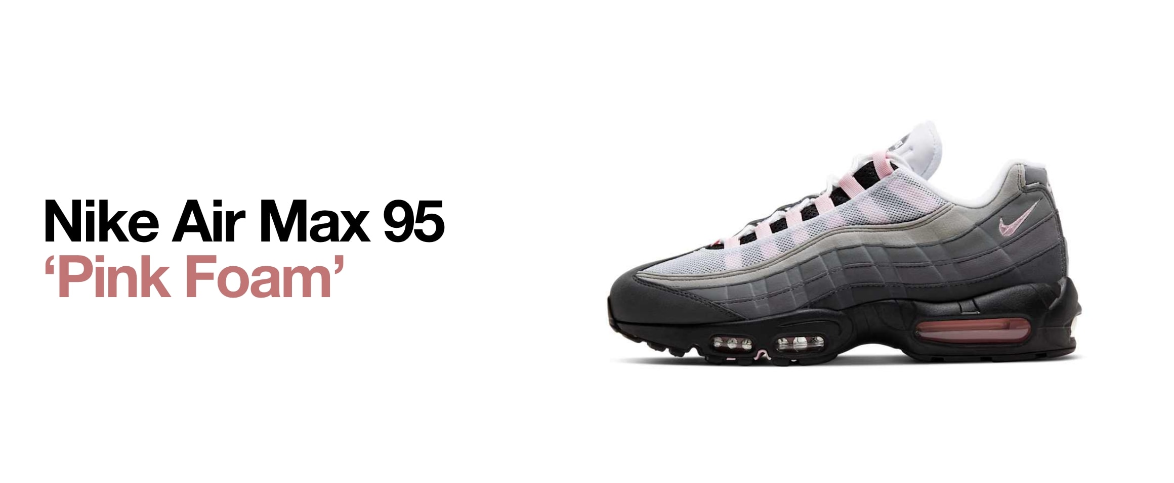 nike air max 95 gunsmoke pink foam
